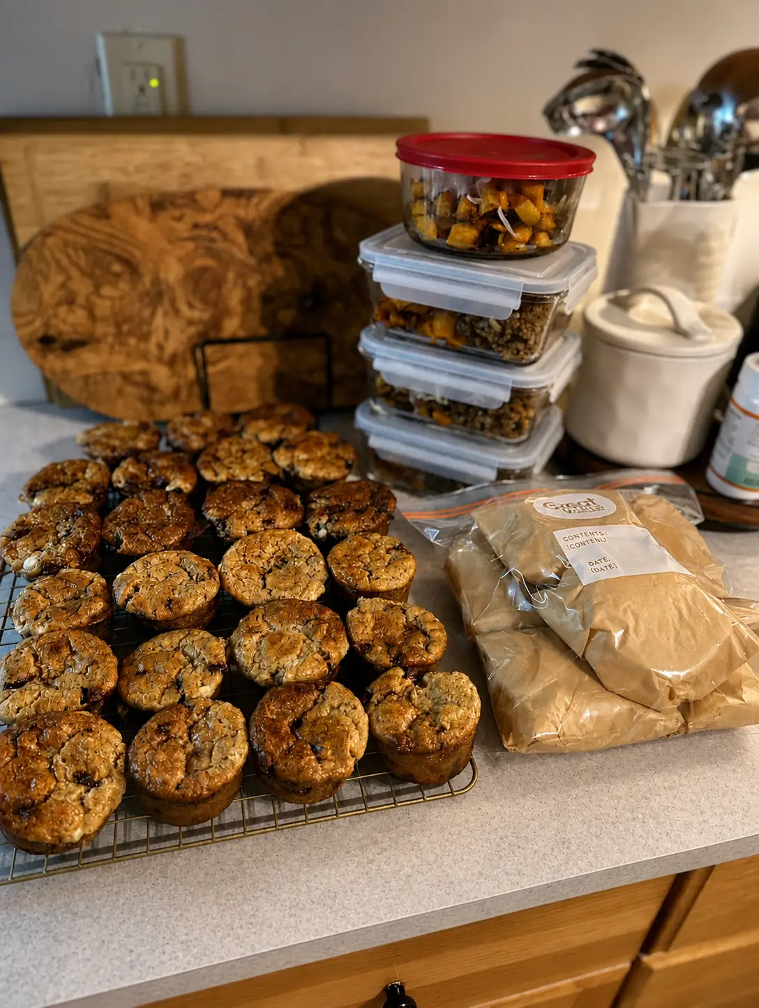 Homemade snacks prepared by Better Bites Co.llective
